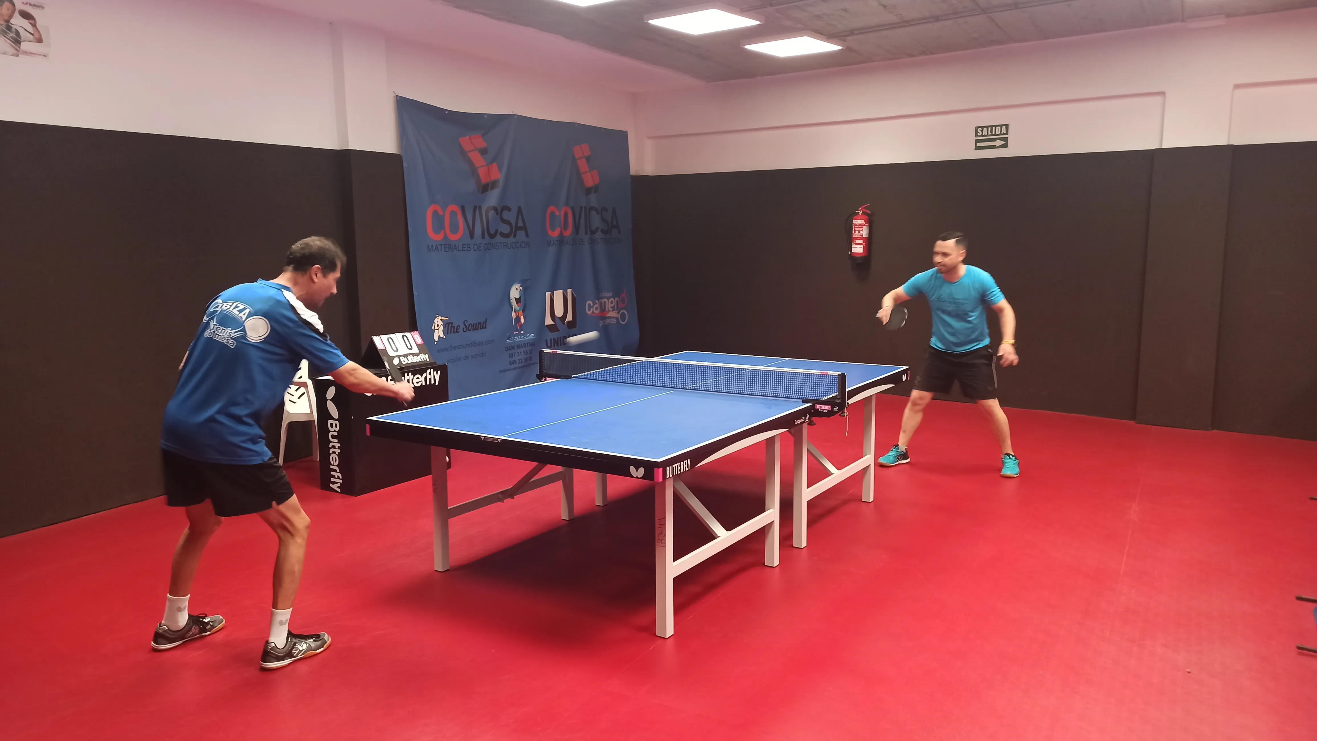 Preparados para el doble partido de hoy